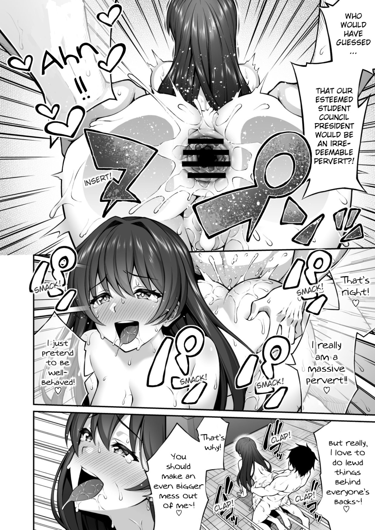 Hentai Manga Comic-Thanks To Hypnotism, I Had The Serious-Looking Student Council President In The Palm Of My Hands-Read-23